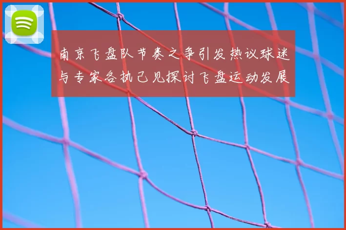 南京飞盘队节奏之争引发热议球迷与专家各执己见探讨飞盘运动发展