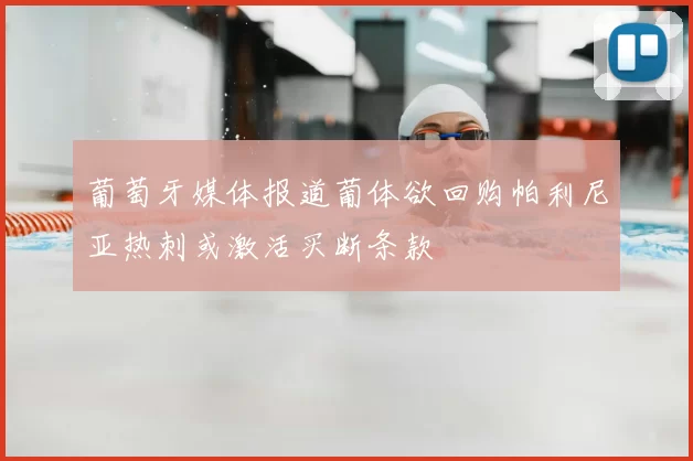 葡萄牙媒体报道葡体欲回购帕利尼亚热刺或激活买断条款