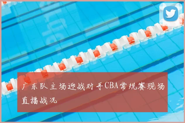 广东队主场迎战对手CBA常规赛现场直播战况