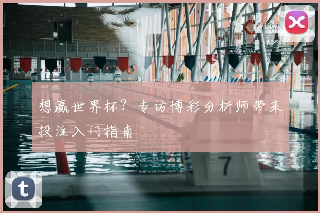 想赢世界杯?专访博彩分析师带来投注入门指南